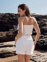 Essnce Ladies' Solid Color Wrap Tie Shorts